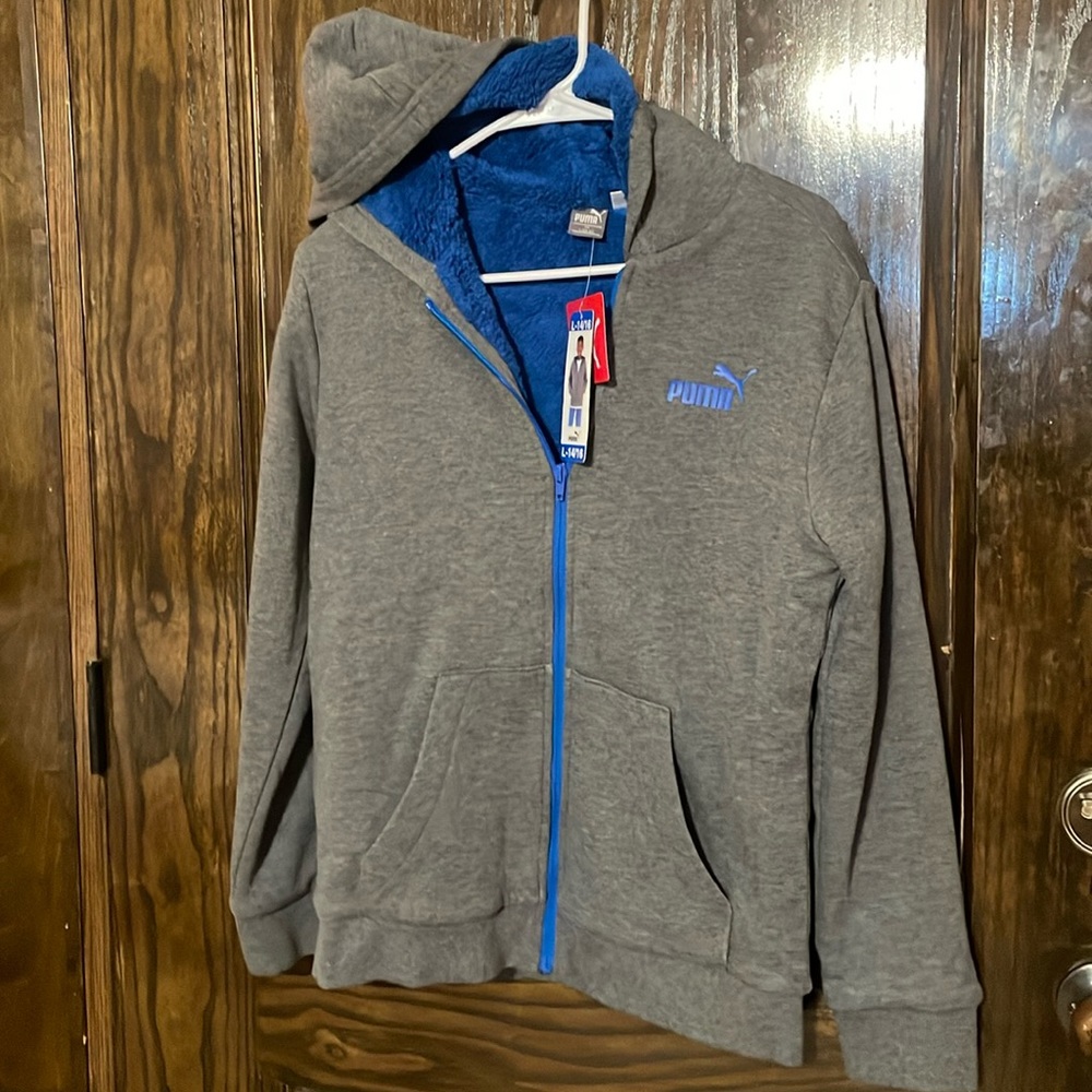 Plush lined fleece jacket